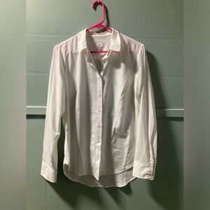 a new day White Casual Button Down Shirt